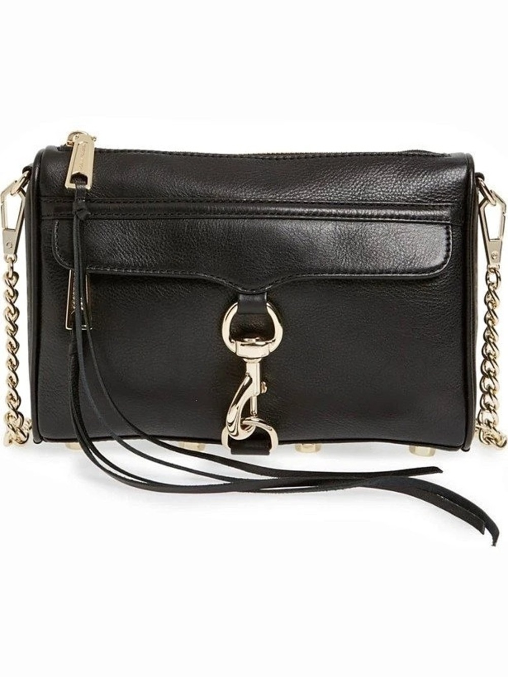 Rebecca Minkoff Mini M.A.C. Crossbody Bag in Black